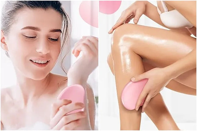 Depiladora de Cristal, Nano Depilación de Pelo para Mujeres y Hombres, Depiladora Sin Dolor para la Espalda, Brazos y Piernas, Portátil Depilatoria 💎